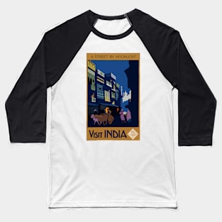 Visit India Baseball T-Shirt